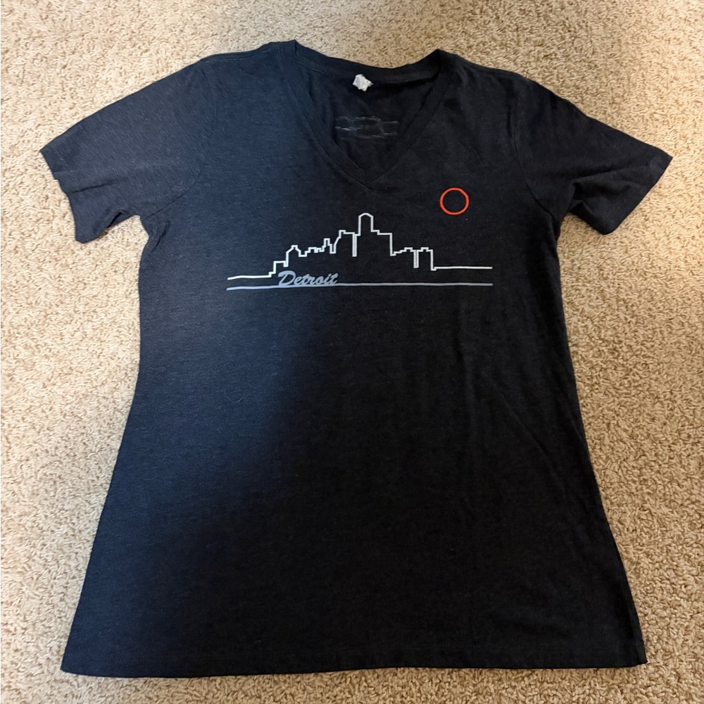 Women's Black Graphic Tee - Name brand is  Bella